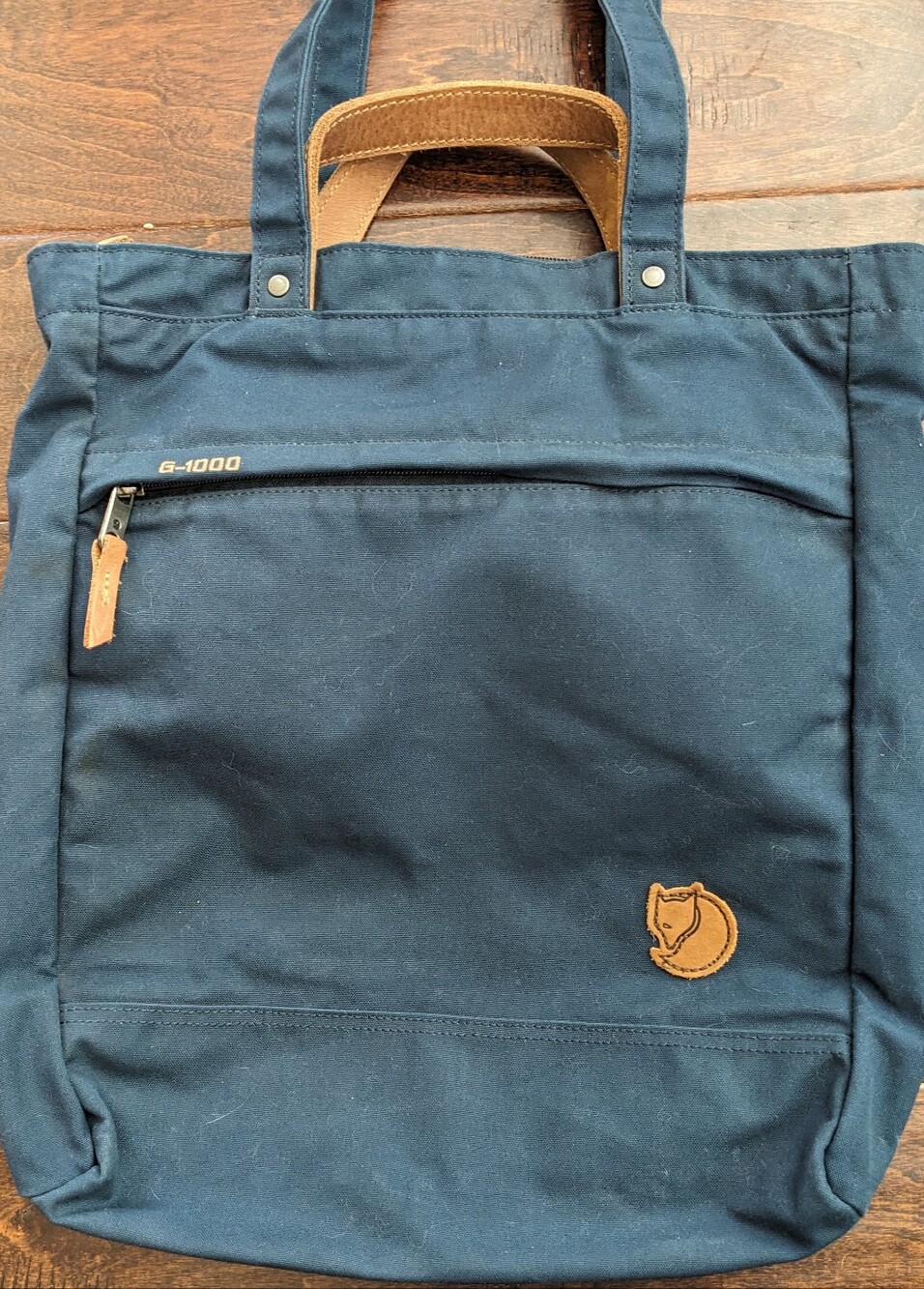 Fjallraven Totepack No. 1 Convertible Tote Bag Navy Blue Minimalist Gorpcore
